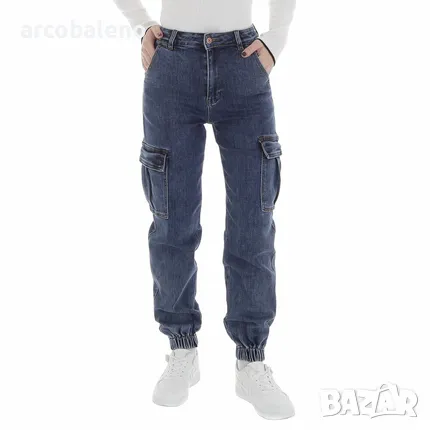 Дамски дънки с висока талия, снимка 4 - Дънки - 47675372