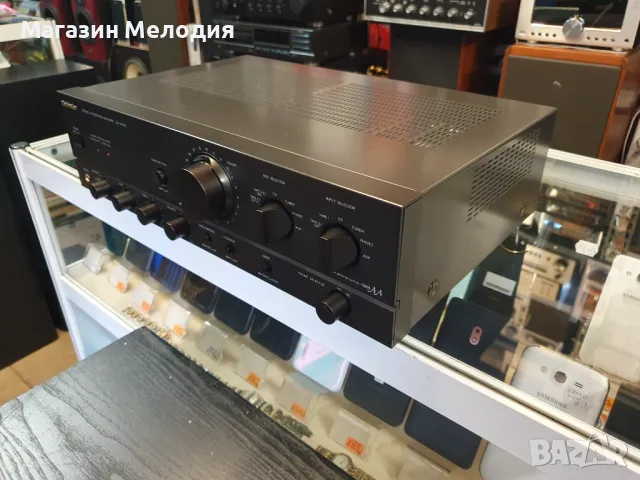 Усилвател Technics SU-VX500 Две по 100 вата на 4 ома. В отлично техническо и визуално състояние., снимка 8 - Ресийвъри, усилватели, смесителни пултове - 47976886