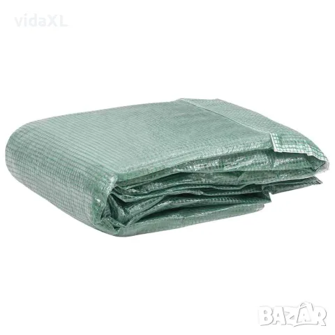 vidaXL Резервно покривало за парник (18 м²), 300x600x200 см, зелено, снимка 2 - Оранжерии - 56146622