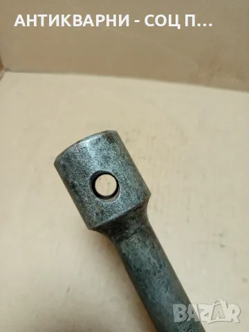 Соц Стар Руски Глух Ключ 37мм Тегло 1.750кг., снимка 7 - Антикварни и старинни предмети - 49799933