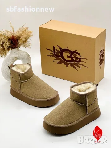 UGG дамски боти, чехли, снимка 12 - Дамски апрески - 56219701