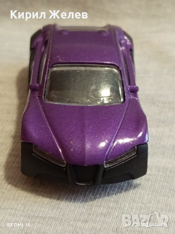 Метална количка спортен модел за КОЛЕКЦИЯ ДЕКОРАЦИЯ 38402, снимка 2 - Колекции - 53571540