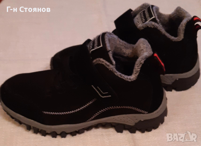 Продавам нови зимни юношески обувки , снимка 4 - Мъжки боти - 52698437