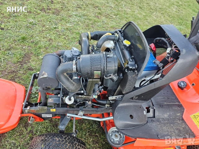 ТРАКТОРНА КОСАЧКА KUBOTA DIESEL GR 1600. ДВУЦИЛИНДРОВА. , снимка 11 - Градинска техника - 52913776
