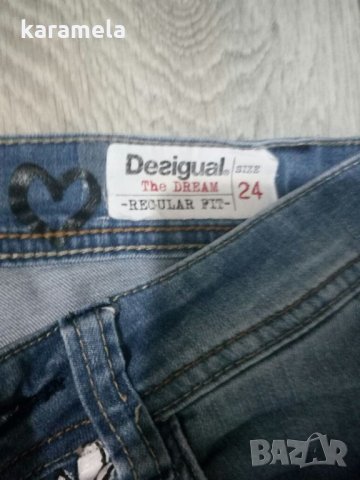 Desigual красиви дънки С размер до 1,60 височина, снимка 5 - Дънки - 34096831