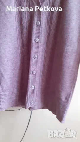 Вълнена жилетка с шевици