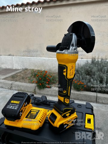 Акумулаторен ъглошлайф DeWalt XR 36V 8Ah TSTAK Девалт ФЛЕКС, снимка 2 - Други инструменти - 42523054