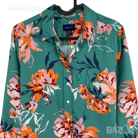 Рокля тип риза Gant , снимка 6 - Рокли - 51358536