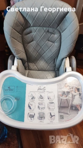 Столче за хранене Lorelli - Party, снимка 4 - Столчета за хранене - 50860567