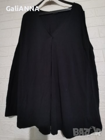 СТРАХОТНА РАЗКРОЕНА ТУНИКА БЕЗ РЪКАВ 3XL-4XL, снимка 2 - Туники - 41631829