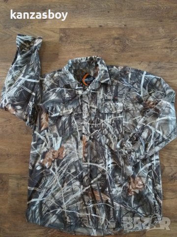 prologic max fishing shirt - страхотна мъжка риза КАТО НОВА 2ХЛ, снимка 4 - Ризи - 40361517