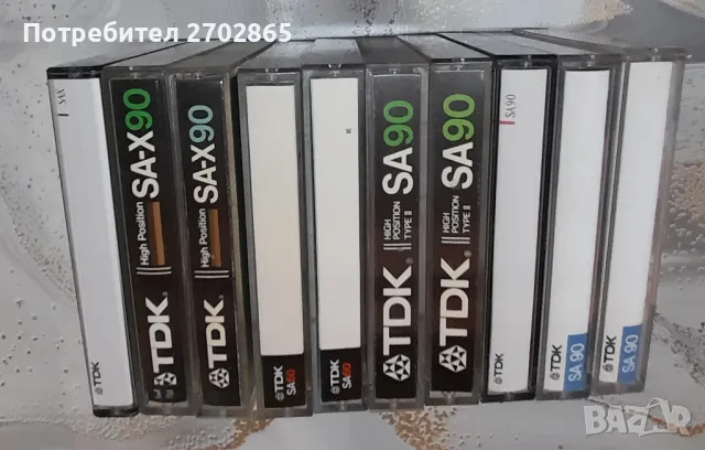 Аудио  касети TDK SA и SA X - Хром , снимка 4 - Аудио касети - 48629595