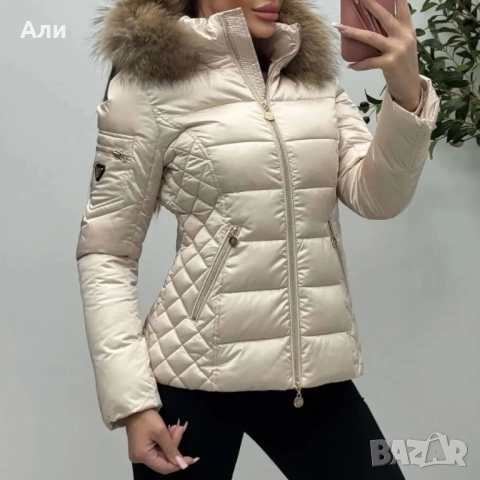 Зимно яке с естествен пух