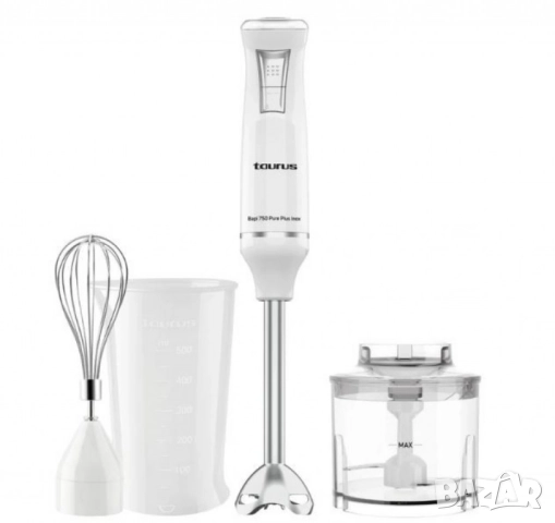 Ръчен пасатор Taurus BAPI® 750 PURE PLUS INOX – 750W, 20 скорости, Turbo функция, снимка 2 - Друга електроника - 51923886
