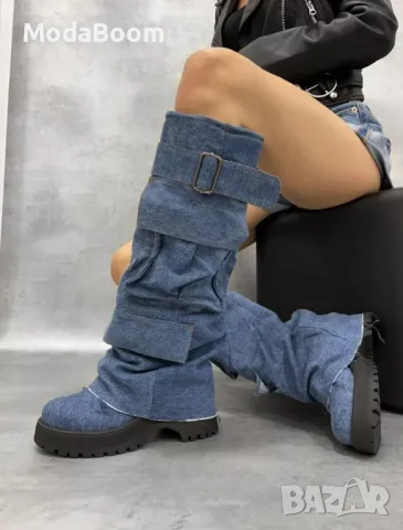 Ботуши на платформа