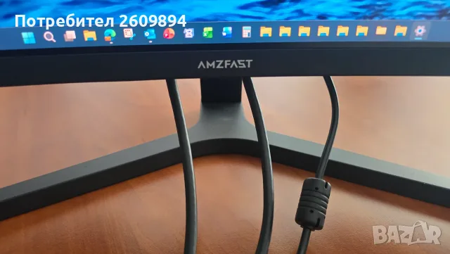 Amzfast 34" AMZG34C5Q Pro ultrawide curved monitor / Широкоекранен извит Гейминг монитор, снимка 2 - Монитори - 56079899
