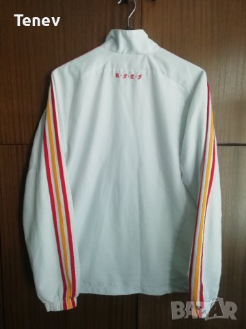 Испания Adidas Spain оригинално яке горнище размер М 40/42 Национален Отбор , снимка 2 - Спортни дрехи, екипи - 41388562
