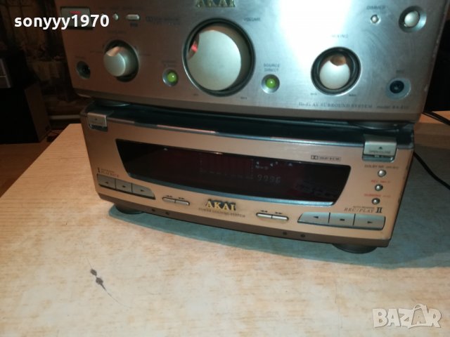 AKAI AX-810+AKAI TC-813R 1502222048, снимка 9 - Ресийвъри, усилватели, смесителни пултове - 35801879
