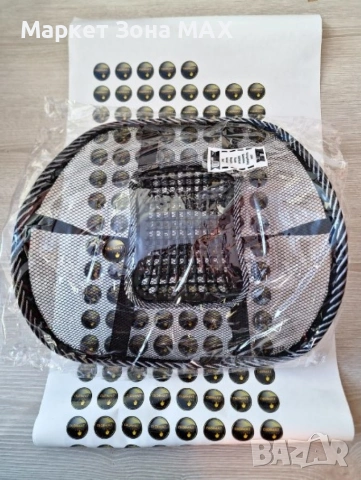 Анатомична облегалка за офис стол и автомобилна седалка, за правилна стойка на гърба, снимка 3 - Масажори - 53290328