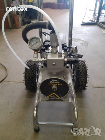 Машина за боядисване с мембранна помпа ПОД НАЕМ, снимка 2 - Други машини и части - 39282362