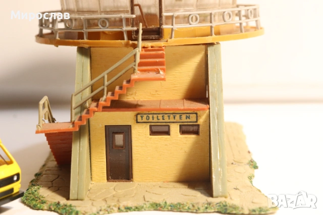 FALLER? KIBRI? VOLLMER? H0 1/87 БЕНЗИНОСТАНЦИЯ СГРАДА КЪЩА ВАГОН ВЛАК ЖП, снимка 8 - Колекции - 53742961