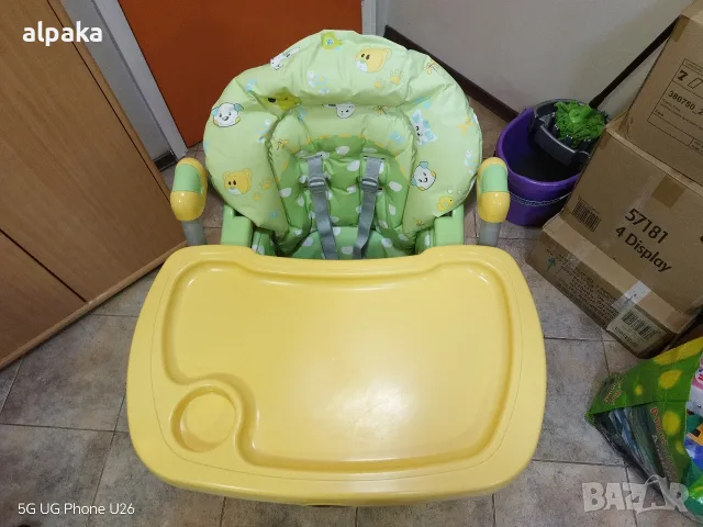 Детско столче за хранене Peg Perego Prima Pappa (My Friends Verde), снимка 7 - Столчета за хранене - 56144825