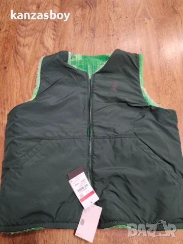 Nike Liverpool Embroidered Warm Fleece Vest Men -Green - мъжки шерпа елек 2лицев нов L/XL/2XL, снимка 8 - Якета - 52967596