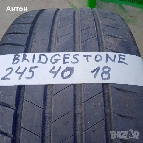 Гуми Бриджстоун летни 2 бр 245/40/18, снимка 4 - Гуми и джанти - 48204402