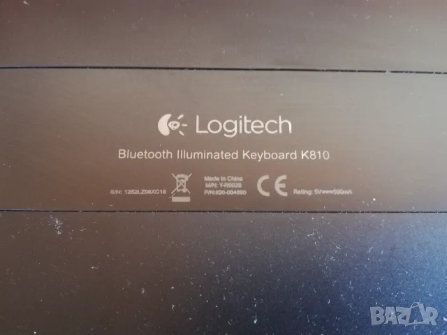 Logitech Bluetooth Keyboard K810, снимка 6 - Клавиатури и мишки - 56119130