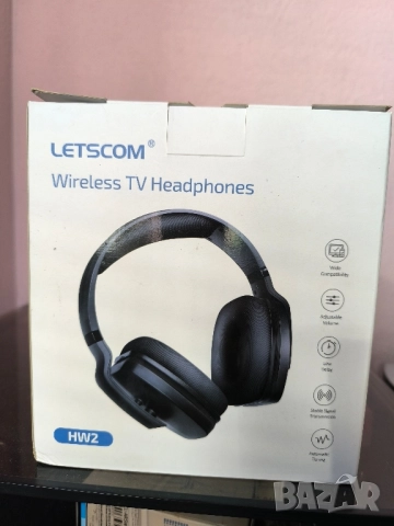 Безжични слушалки letscom hw2, снимка 2 - Слушалки и портативни колонки - 52104110