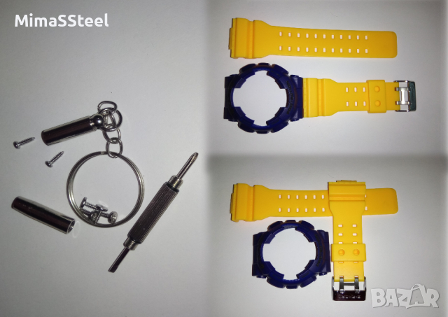 Casio G-shock Безел и верижка, каишка за часовник, снимка 6 - Мъжки - 34464322