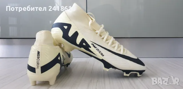 Nike Air Zoom Mercurial Мens Size 44.5 / 28.5 см UK 9.5 US 10.5 НОВО!ОРИГИНАЛ! Бутонки!, снимка 3 - Спортни обувки - 47709903