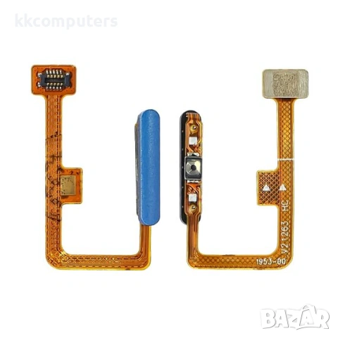 Лентов кабел за XIAOMI Mi11 Lite с бутон за включване, син сензор FingerPrint