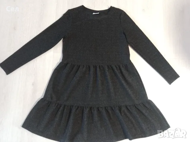 Блястяща ефирна рокля Vila L, снимка 5 - Рокли - 49686433