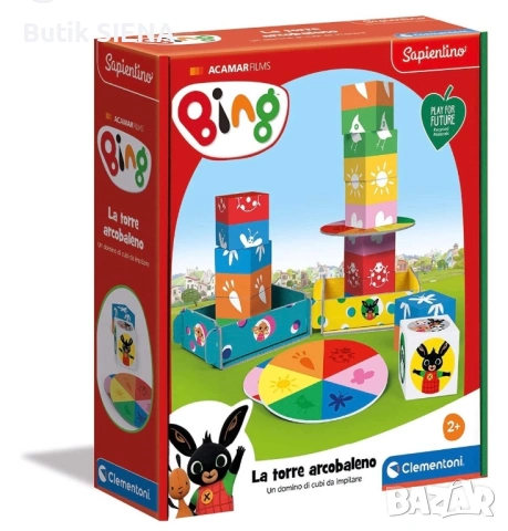Учебна игра Clementoni, Bing-Edukit 5-in-1 Play for Future, 3 години+