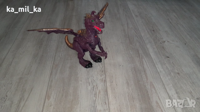 Дракон-лилав,голям - играчка, снимка 3 - Музикални играчки - 53283170