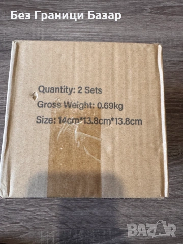 Нова Поставка стойка за продукти от акрил 2 броя в комплекта за витрина, снимка 3 - Други стоки за дома - 53204668