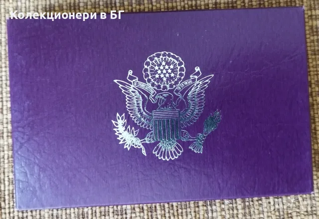 СЕТ С ПЕТ ❗️PROOF❗️МОНЕТИ - САЩ 1988 ГОДИНА
