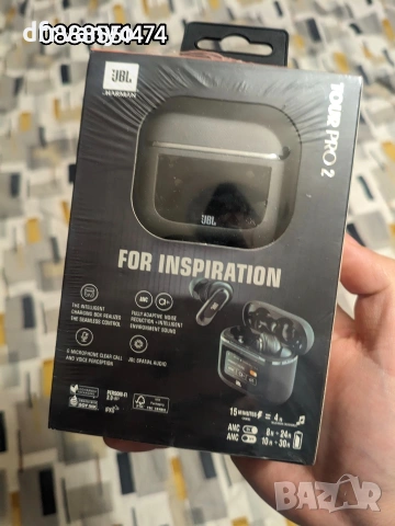 Слушалки JBL Tour Pro 2, снимка 2 - Слушалки и портативни колонки - 52663355