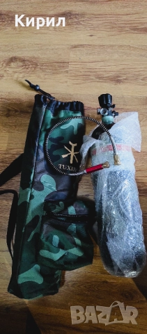 Карбонова бутилка  Tuxing PCP  3L 300bar 