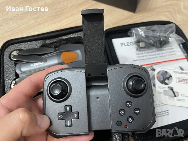 дрон Plegble PL-510 с HD камера, FPV и 2 батерии – Пълен комплект, снимка 6 - Дронове и аксесоари - 55805713