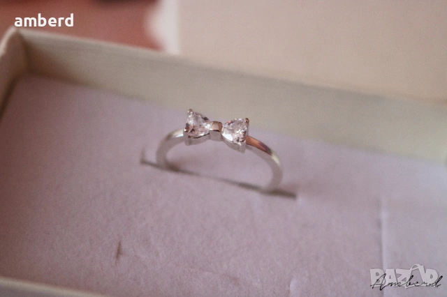 Сребърен пръстен - модел R070, снимка 6 - Пръстени - 53614686