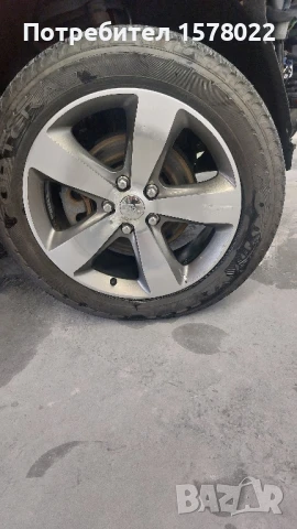 20-ки джанти за jeep grand cherokee с гуми , снимка 2 - Гуми и джанти - 51279352