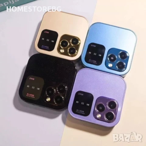 НОВА ЦЕНА!Отново наличен Мини сгъваем телефон i16pro TOP Цена, снимка 6 - Други - 50848994