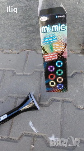 безжичен караоке микрофон. , снимка 3 - Друга електроника - 53750597