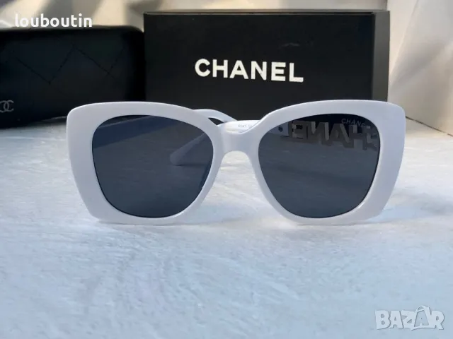 CH 2024 дамски слънчеви очила котка бели черни, снимка 7 - Слънчеви и диоптрични очила - 47742105