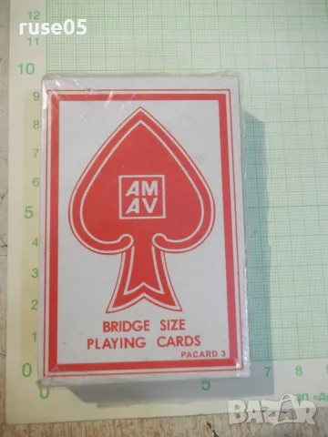 Карти "Amav Industries Ltd. Bridge Size" тесте за игра
