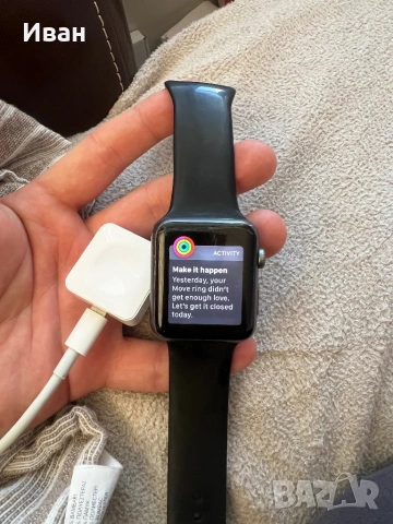 Apple watch series 1 42mm, снимка 3 - Смарт гривни - 53697687