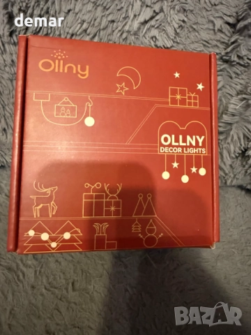 Ollny Smart RGB коледни светлини, 10 м, 286 LED, дистанционно, IP44, снимка 6 - Декорация за дома - 52432725