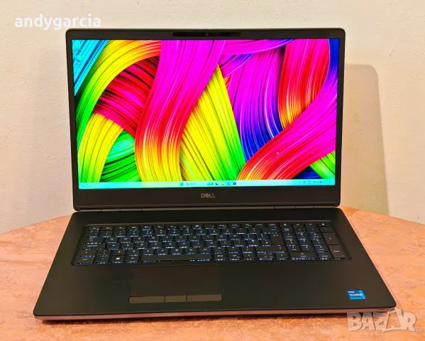 DELL Precision 7760/Core i7-11850H/NVidia RTX A3000/16GB RAM/512GB SSD/17.3 FullHD IPS 100% DCIP-3
